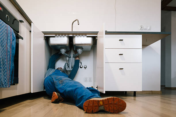 Professional Plumbing technician working in Rockwood, VA